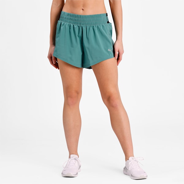 Run COOLadapt 3" Women's Running Shorts, Blue Spruce, extralarge-IND